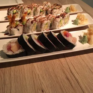 sashimi, sushi and sashimi, food, sushi