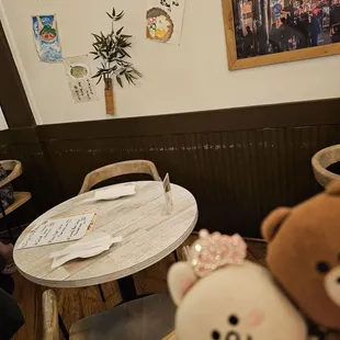 Our table
