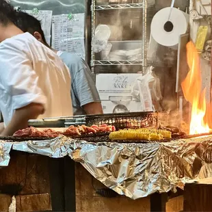 Meats in action!