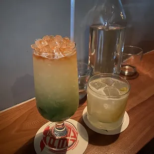 Atomic bomb and Gin &amp; Celery