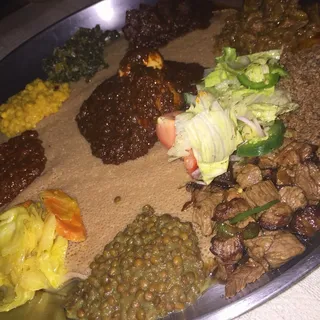 Meat And Veggie Combination