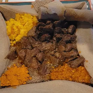 Gored Gored with side of extra spice