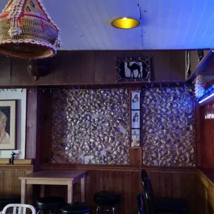 the interior of the restaurant