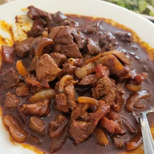 Awaze Tibs with Lamb ($19). Perfectly gamey and delicious! 9/10/2022