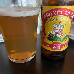 St George lager! Not every day you can find Ethiopian beer!