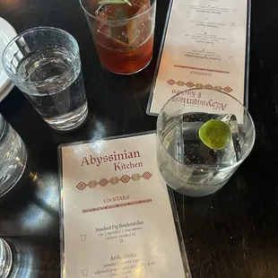 oysters and mussels, drink