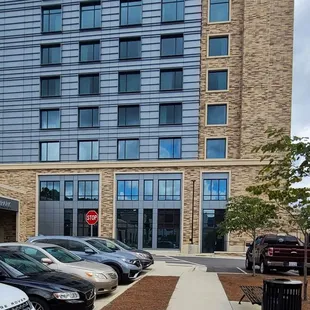 View walking from sister property  (Marriott).