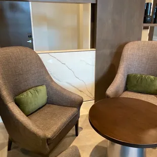 Lobby chairs