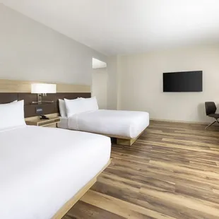 Accessible two queen room. Book with no Resort fees