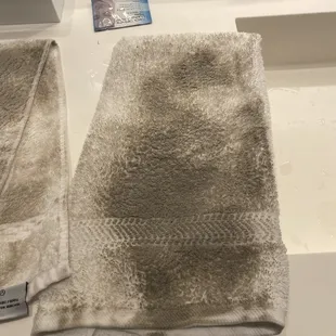 Grime from floors.