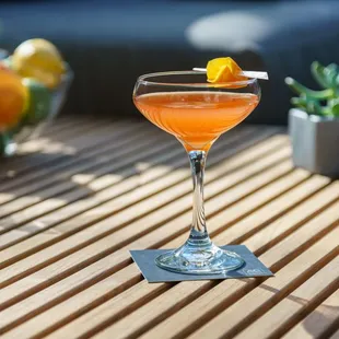 Enjoy hand crafted drinks, such as the "Socialite", with Aperol, Fino Sherry and Absolut Citron at the AC Lounge.