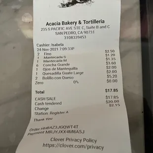 Proof of who is the person that&apos;s not giving good service