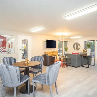 Our clubhouse is a great place to meet up with neighbors