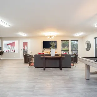 Our clubhouse is a great place to meet up with neighbors