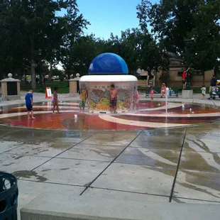 Uncle Wilber musical fountain