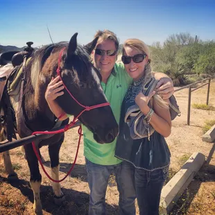We loved riding to lunch and through the desert in Cave Creek AZ