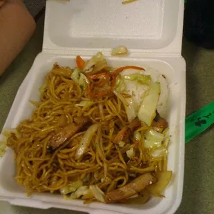 Chicken Yakisoba