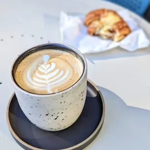 Mocha and danish
