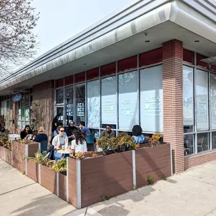 Outside patio