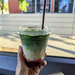 Strawberry Matcha