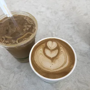 Dirty Chai Tea Latte