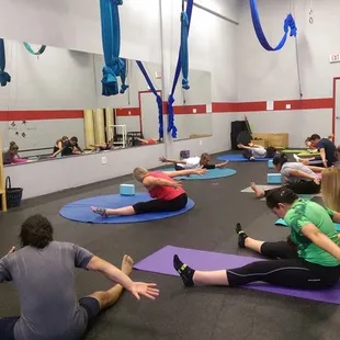 Yoga classes also offered