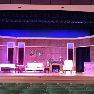 This was just before Little Women started. Great seat in the center!!