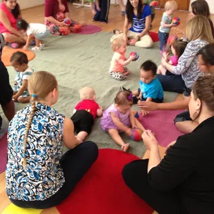 Kindermusik Classes for babies, toddlers and preschoolers.
