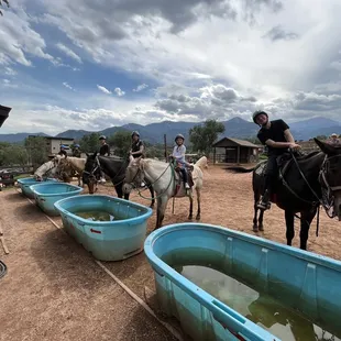 all of use at the water station