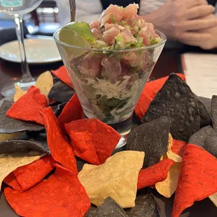 Tuna tartar ceviche - very good!