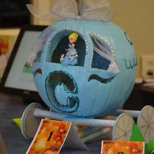Congratulations to the Preschool classroom for winning the Pumpkin Decorating Contest! All of the pumpkins were amazing and we want to thank