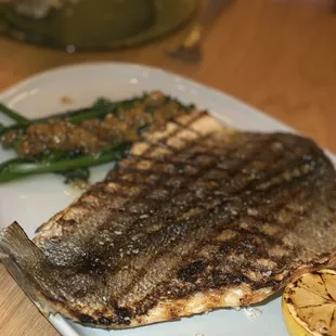 WHOLE GRILLED BRANZINO