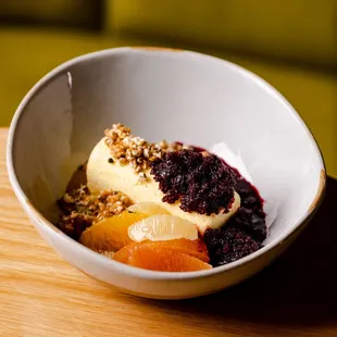 dessert, food