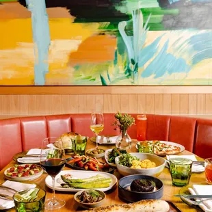 salads, interior