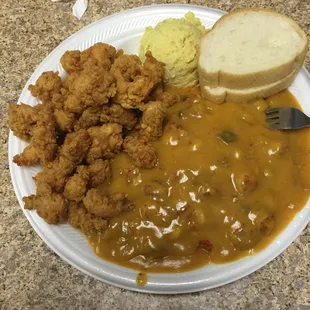 Some of the best fried crawfish that I have had in a long!