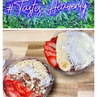 Sweet, wholesome, and heavenly Açaí bowls for the win!  #Supportlocal @ Acai Angel-Old St. Augustine Rd.