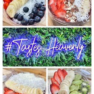 *:｡ﾟEating the rainbow, \ (*‿*) /ﾟone bowl ƪ(･‿･)ノat a time *:｡ﾟLove that their açaí is thick compared to others @ Açaí Angel.