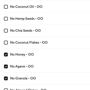 The list it shows to select what you don&apos;t want, thinking it would include the rest.