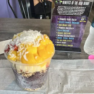 The health benefits of Açaí