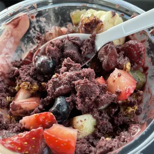 Powdered acai
