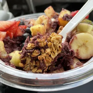 Cheap granola. Natures Valley...