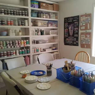 Lots of glazes!