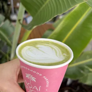 Matcha latte