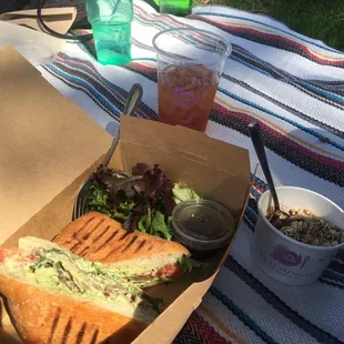 Portobello Mushroom Panini