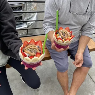 Awesome açaí bowls.