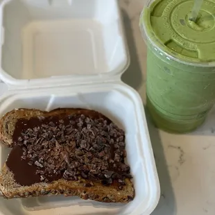 Toast x "Lazy" Smoothie