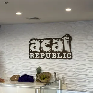 a man standing in front of a counter