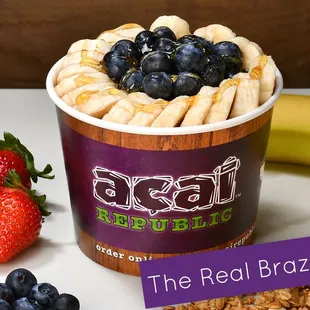 The Real Brazilian Acai Bowl