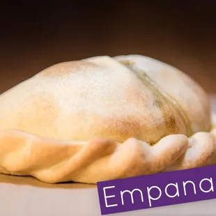 3 Different Empanada Flavors. Beef, ham and cheese or Spinach