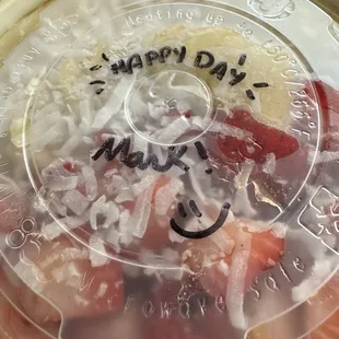 How can you not have a "Happy Day" after getting this?!!!